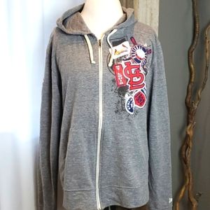 St. Louis Cardinals  hooded zipper jacket in a size Medium